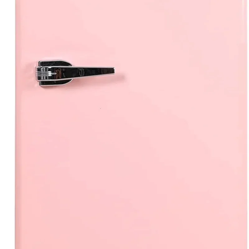 Frigidaire Retro Bar Fridge 3.2 Cu. Ft. Pink/Coral With Bottle Opener