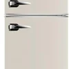 Frigidaire Retro-Style Mini Fridge With Freezer, 3.1 Cu. Ft., Two-Door, Built-In Bottle Opener