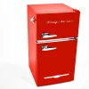 Frigidaire Retro Two-Door Compact Refrigerator With Freezer, 3.1 Cu. Ft., Red