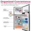 Frigidaire Top-Freezer Refrigerator 7.5 Cu. Ft. Stainless Look