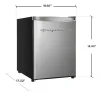 Frigidaire Upright Freezer, 1.1 Cu. Ft., Stainless Platinum Design Series