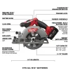 Milwaukee M18 FUEL Lithium-Ion Brushless Cordless 7 Tool Combo Kit 5.0 Ah 18V - 2998-27