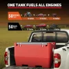 Fuel Transfer Tank, 50 Gallon, 12V DC 10.6 GPM Pump, Red