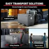 Fuel Transfer Tank, 50 Gallon, 12V DC 10.6 GPM Pump, Red