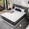 Full Size 10 Inch Medium Plush Hybrid Mattress In A Box