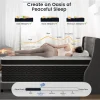 Full Size 10 Inch Medium Plush Hybrid Mattress In A Box
