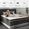Full Size 10 Inch Medium Plush Hybrid Mattress In A Box