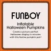 FUNBOY Inflatable Pumpkin Halloween Decorations Outdoor, 2-Pack