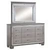 Furniture Of America 9-Drawer Wood Dresser With Mirror - Ruff Crocodile