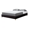 Furniture of America Goodwater Faux Leather Full Foundation Bed - Brown