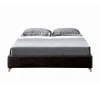 Furniture of America Goodwater Faux Leather Full Foundation Bed - Brown