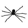 Furry Spider Decoration, Black, 50", Halloween by Way To Celebrate