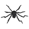 Furry Spider Decoration, Black, 50", Halloween by Way To Celebrate