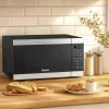 Galanz 0.9 Cu ft Air Fry Countertop Microwave, 900 Watts, Stainless Steel - GSWWD09S1A09B