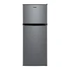 Galanz 4.6 Cu Ft Two Door Mini Refrigerator With Freezer, Stainless Steel - GL46TS5E
