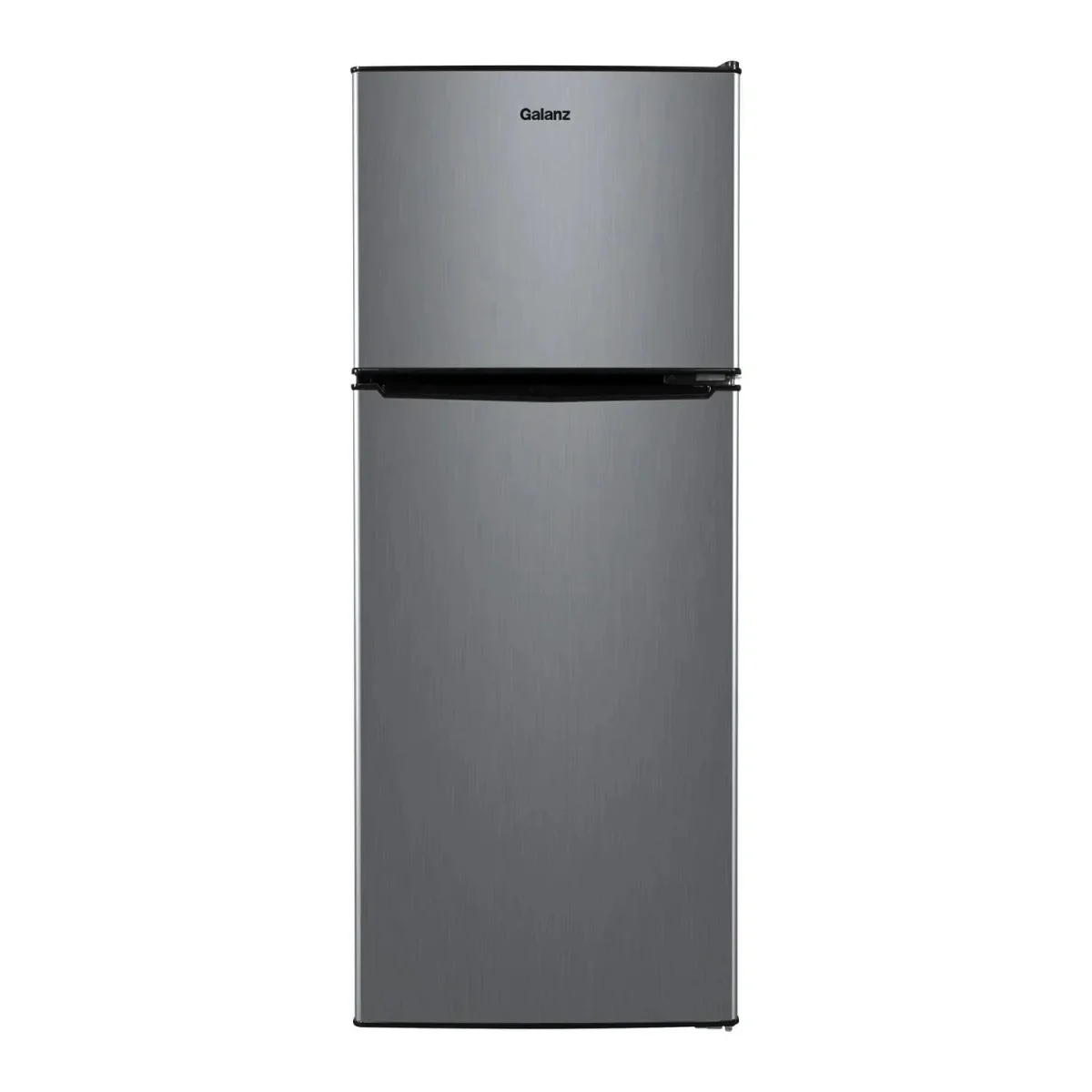 Galanz 4.6 Cu Ft Two Door Mini Refrigerator With Freezer, Stainless Steel - GL46TS5E