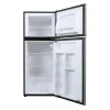 Galanz 4.6 Cu Ft Two Door Mini Refrigerator With Freezer, Stainless Steel - GL46TS5E
