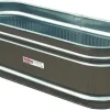 Galvanized Round-End Tank, 169-Gallon