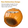 Gamexcel 21" Jack O Lantern Halloween Plastic Pumpkin Lights with Pre-lit LED Bulbs - Indoor/Outdoor Smile Face Decorati