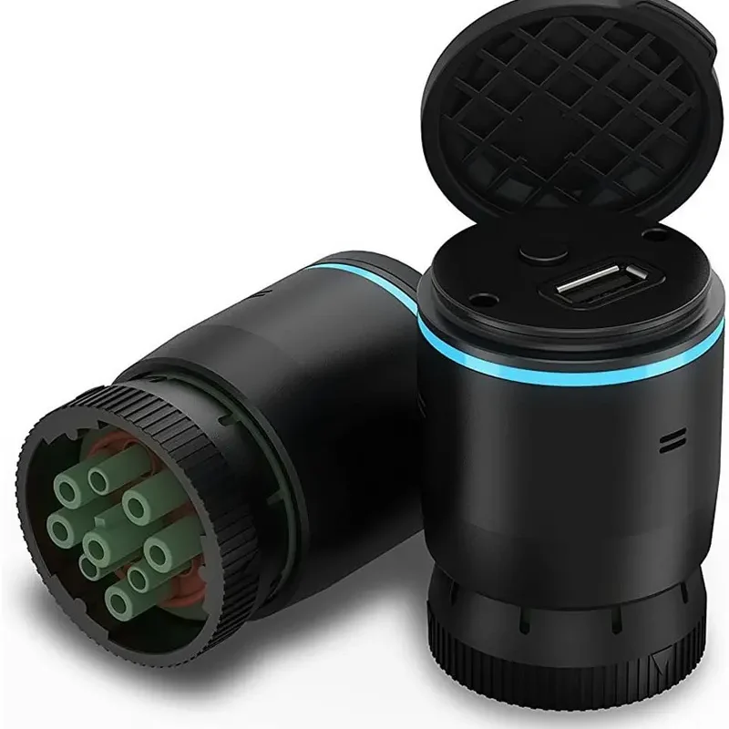 Garmin Compliant ELD - No Subscription, FMCSA Certified, 9-Pin J1939 & 6-Pin J1708 Ports