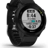 Garmin GPS Running Smartwatch With Heart Rate Monitor, 2-Week Battery, Black - Forerunner 55