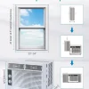 Garvee 5000 BTU Window Air Conditioner, White