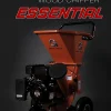 Gas Powered 3-in-1 Wood Chipper Shredder Mulcher, 7HP, 3in Branch Capacity, 30 x 24.1 x 41.6 in
