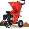 Gas-Powered 7HP Wood Chipper Shredder Mulcher