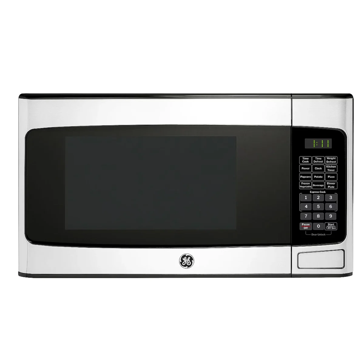 GE 1.1 Cu Ft 950W Stainless Steel Countertop Microwave Oven - GCST11N1WSS