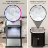 GE Profile Opal 2.0 Ultra Nugget Ice Maker With Scale Inhibiting Filter, Scoop, 38 lbs In 24 Hours, WiFi - Stainless Ste