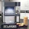 GE Profile Opal 2.0 XL Countertop Nugget Ice Maker, 1 Gallon Tank, 38 Lbs In 24 Hours - XPIOX3SCSS