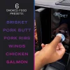 GE Profile Smart Indoor Pellet Smoker With Active Smoke Filtration, 5 Smoke Settings, WiFi Connected - Black