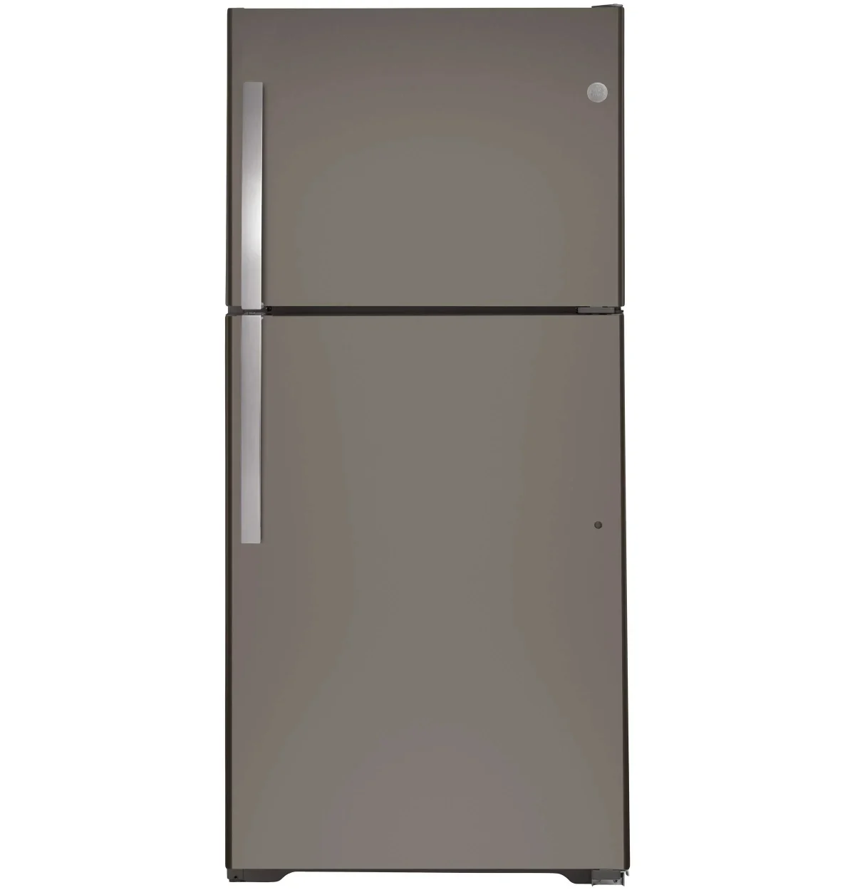 GE Top Freezer Refrigerator 21.9 Cu. Ft. Slate - GTS22KMNRES