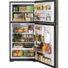 GE Top Freezer Refrigerator 21.9 Cu. Ft. Slate - GTS22KMNRES