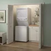 GE Unitized Spacemaker 3.9 Cu. Ft. Washer With Stainless Steel Basket And 5.9 Cu. Ft. Electric Dryer - GUD27EESNWW