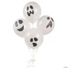 Ghost Latex Balloons - Party Decor - 48 Pieces