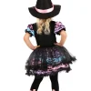 Girl's Pastel Tutu Toddler Witch Costume