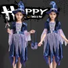 Girls Witch Tutu Dress Fairy Tale Wicked Witch outfit Halloween Kids 6-7 Years Kids Girls Dress