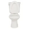 Glacier Bay 2-Piece 1.28 GPF High Efficiency Single Flush Elongated Toilet - White