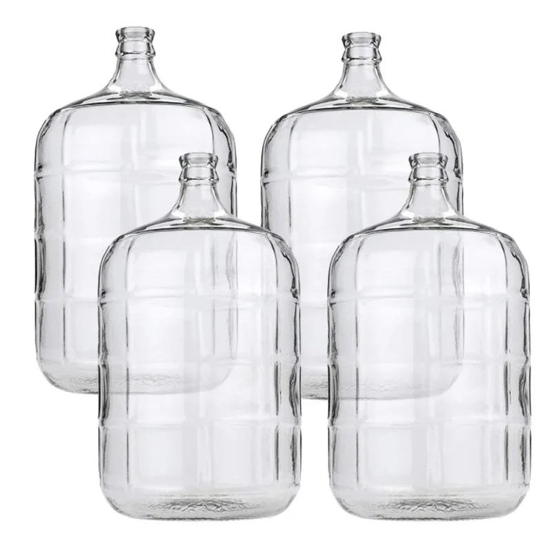 Glass Carboys 5 Gallon 4 Pack - Beer Or Wine Making