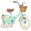 Glerc Girls' Kids' Bike, 12 inch, Pink, Ages 2-4 Years - Little Molly