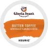 Gloria Jean's Butter Toffee Medium Roast Coffee K-Cup Pods, 96 Count, Arabica, Recyclable