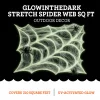 Glow-in-the-Dark Stretch Spider Web Decoration, White, 210 sq ft, Halloween by Way To Celebrate