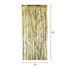 Gold Foil Door Curtain, 8' x 3', Party Banners, by Way To Celebrate