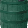 Good Ideas Rain Wizard 50 Gallon Plastic Outdoor Rain Barrel Water Storage Collector
