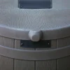 Good Ideas Rain Wizard 50 Gallon Plastic Outdoor Rain Barrel Water Storage Collector