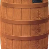 Good Ideas Rain Wizard 50 Gallon Plastic Outdoor Rain Barrel Water Storage Collector