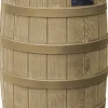 Good Ideas Rain Wizard 50 Gallon Plastic Outdoor Rain Barrel Water Storage Collector