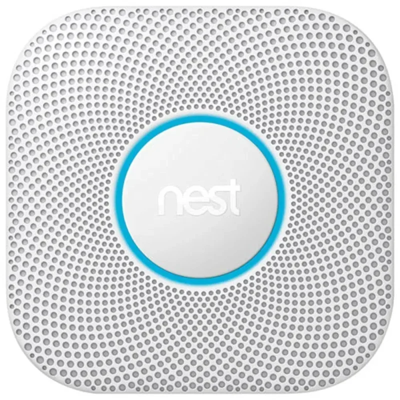 Google Nest Protect 2nd Gen Wired Smoke & CO Alarm With Voice Alerts And Phone Notifications