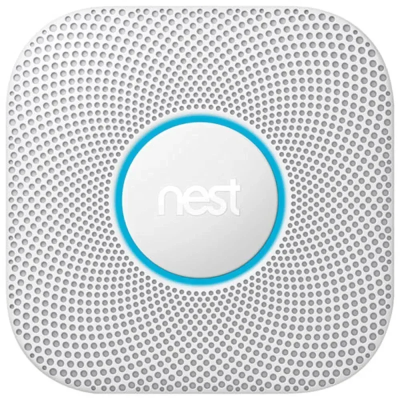 Google Nest Protect Smoke And Carbon Monoxide Detector With Cable, Voice Alerts And Smartphone Notifications - 2nd Gener